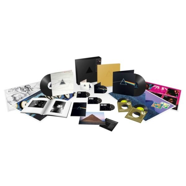 PINK FLOYD THE DARK SIDE OF THE MOON 50TH ANNIV DELUXE BOX SET 125000