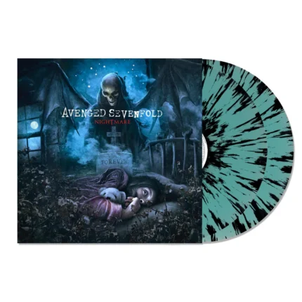 Avenged Sevenfold - Nightmare (Electric Blue with Black Splatter Vinyl)