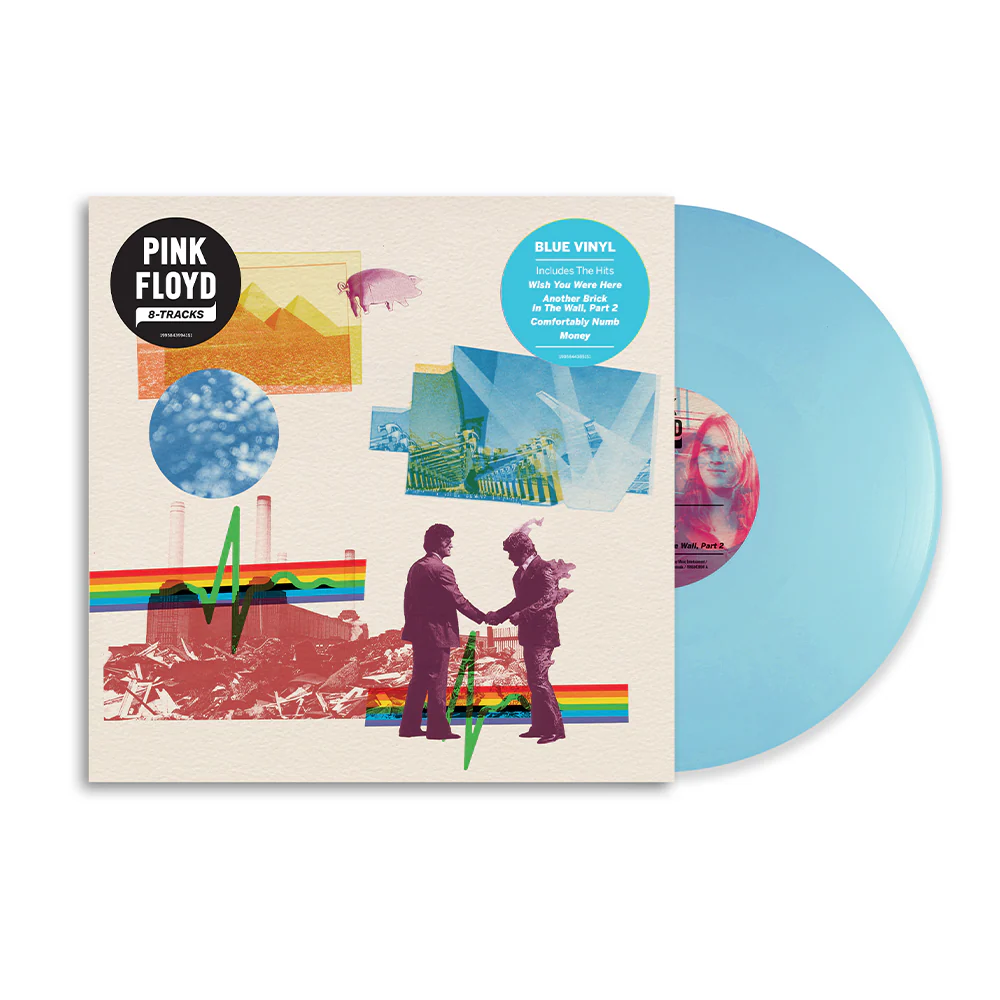 1_568 Pink Floyd - 8-tracks (Blue Vinyl) - Image 1