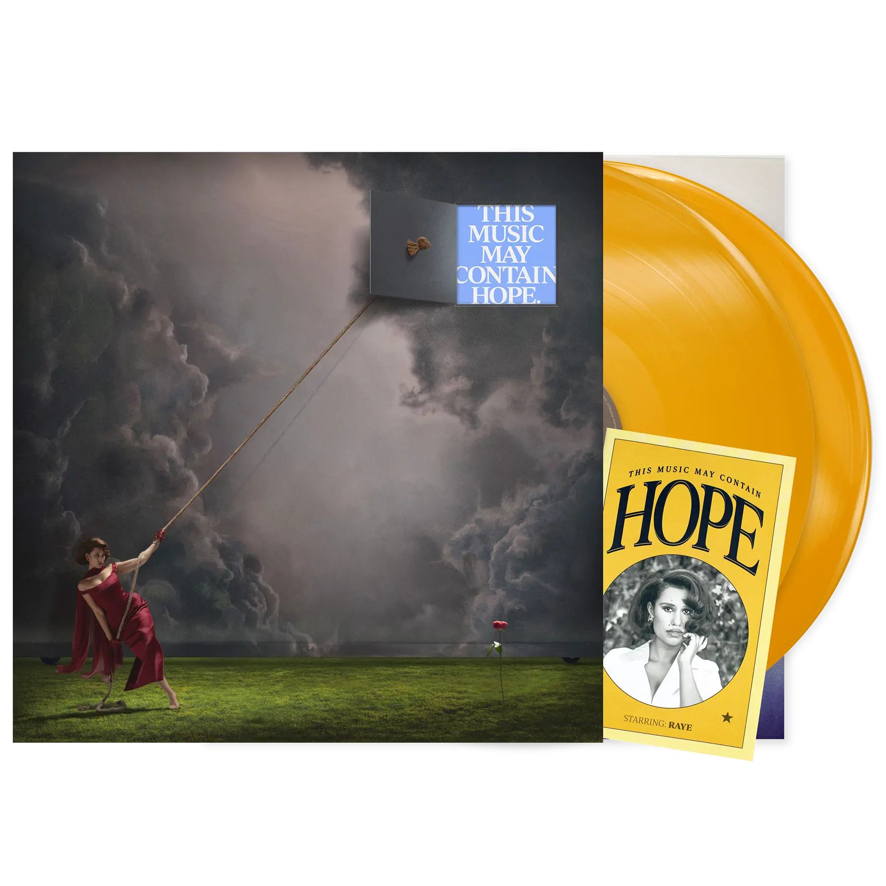 Raye_TMMCHLP1 Raye - This Music May Contain Hope (Yellow Vinyl) - Image 1