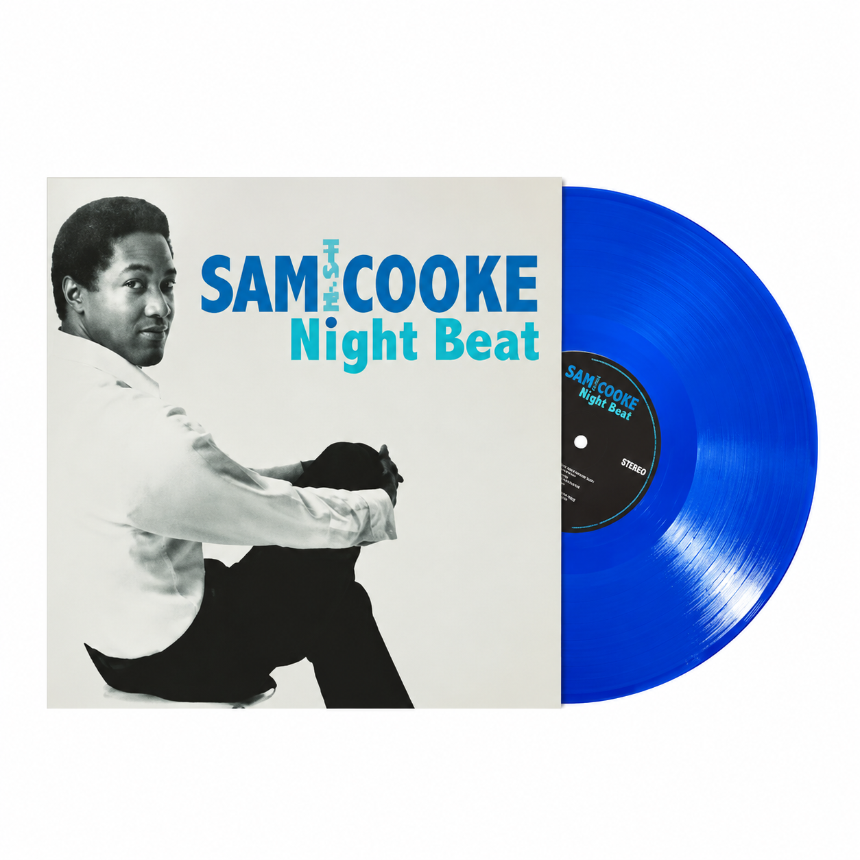 image321 Sam Cooke - Night Beat (Blue Vinyl) - Image 1